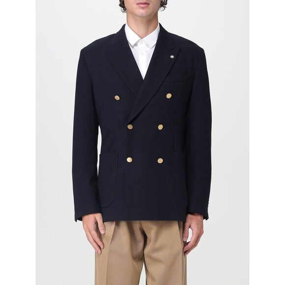 Manuel Ritz Jacket Men Blue - Picture 1 of 4